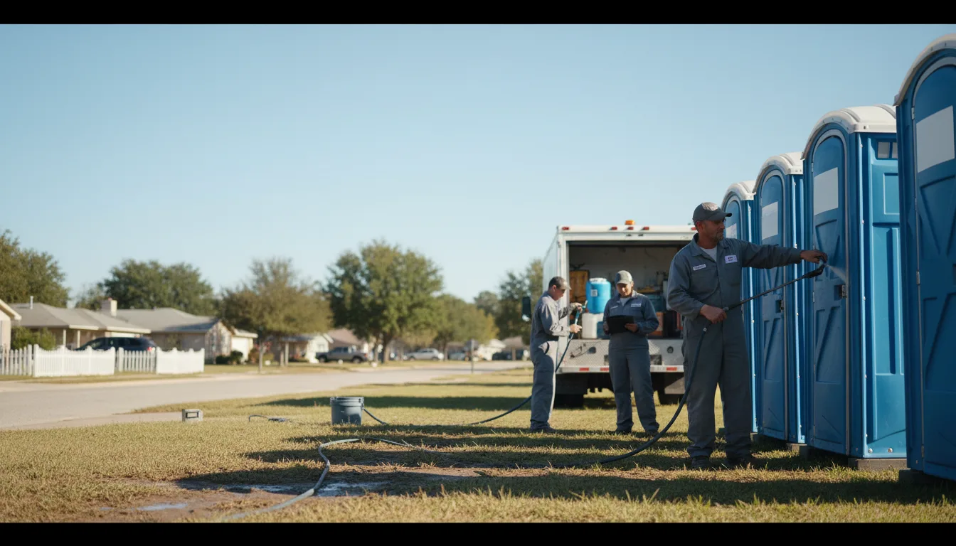 Long-Term Portable Toilet Rental in Mitchellville, IA near me